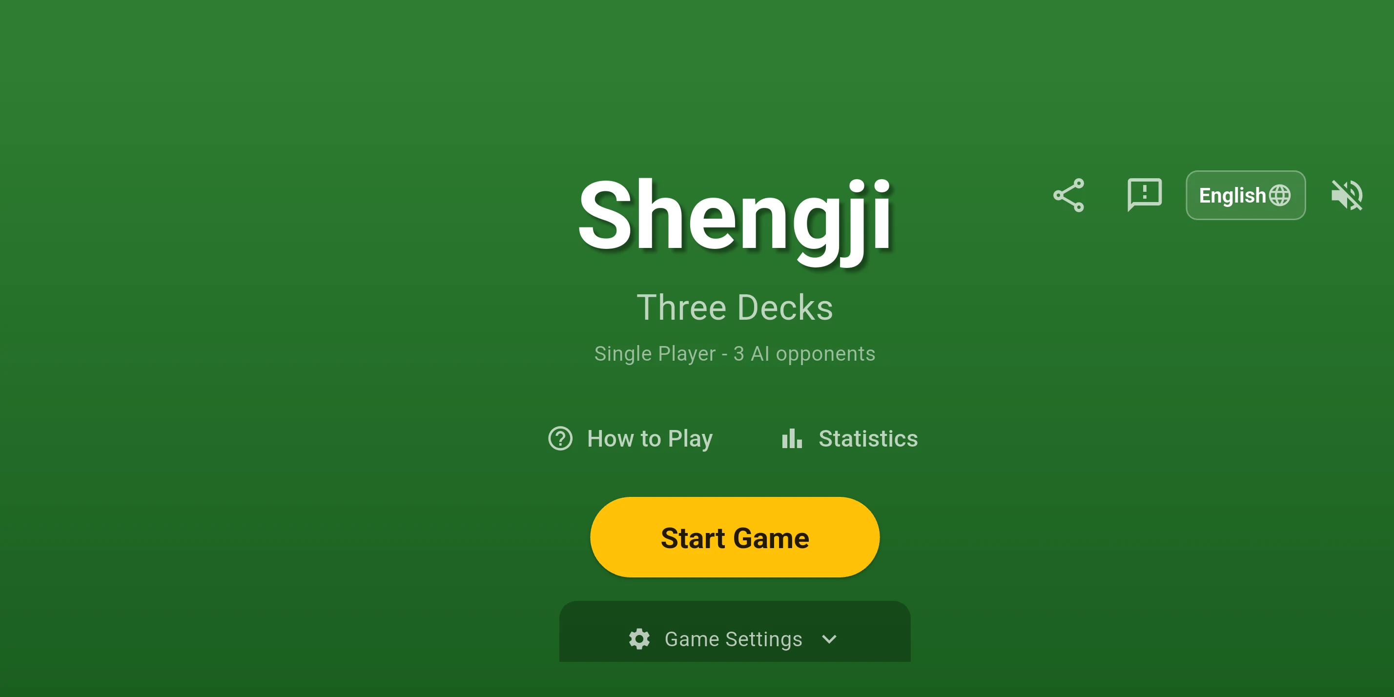 Shengji: Tractor Card Game screenshot